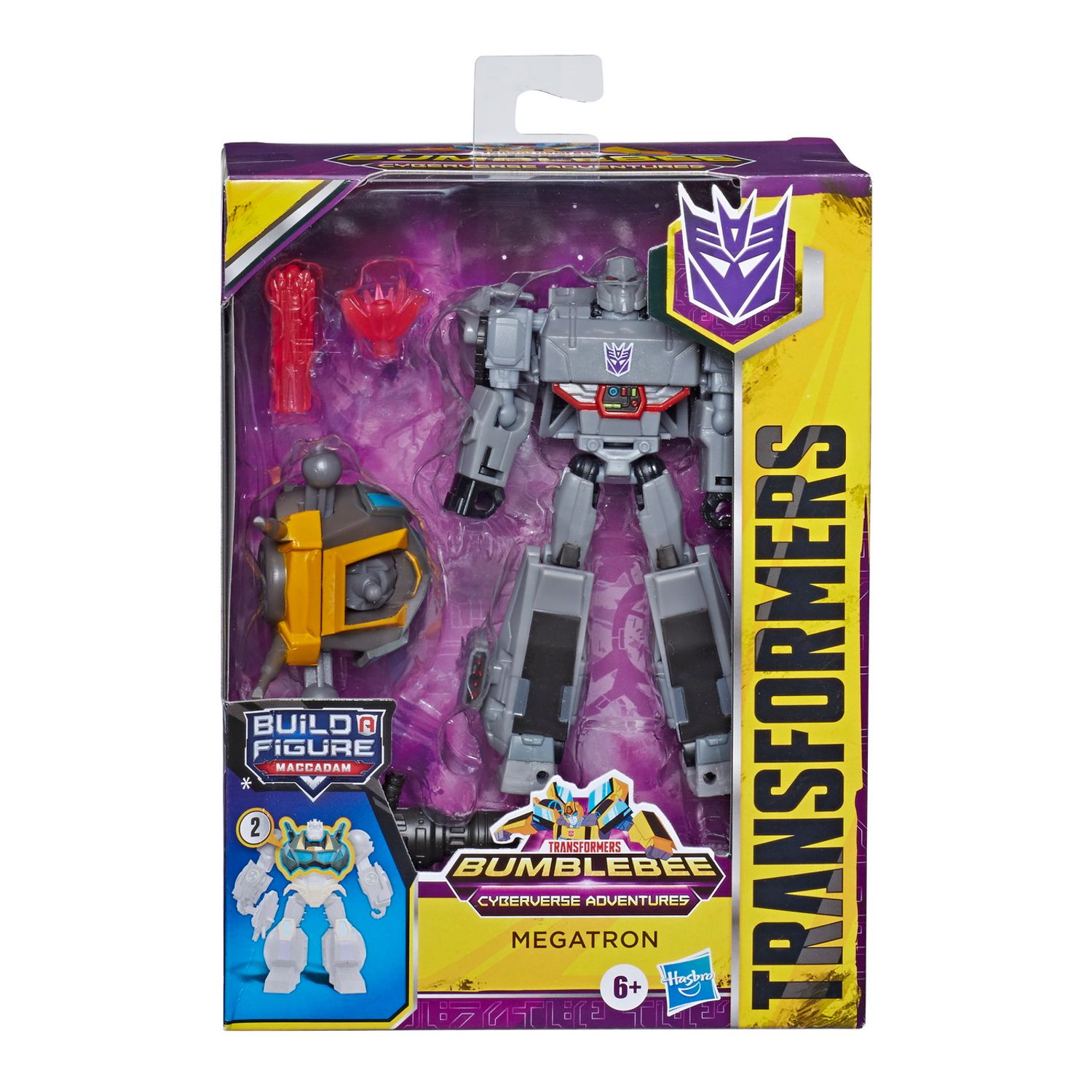 TRANSFORMERS ROBOT VEHICUL CYBERVERSE DELUXE MEGATRON fotografia produsului