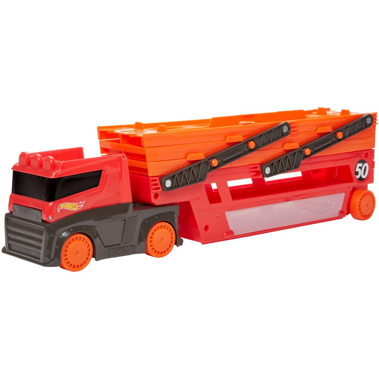 HOT WHEELS MEGA TRANSPORTATORUL DE MASINI fotografia produsului View 4 L