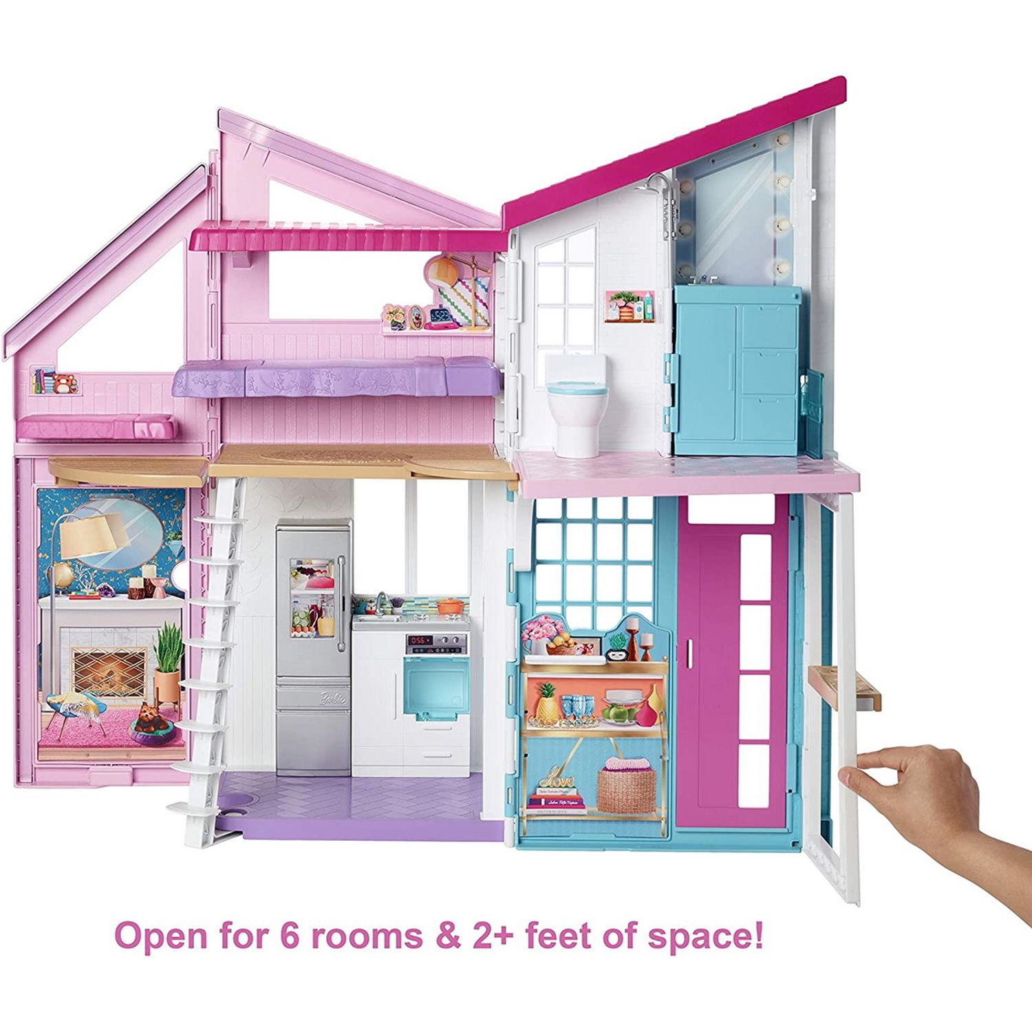PAPUSA BARBIE CASA MALIBU fotografia produsului View 9 L