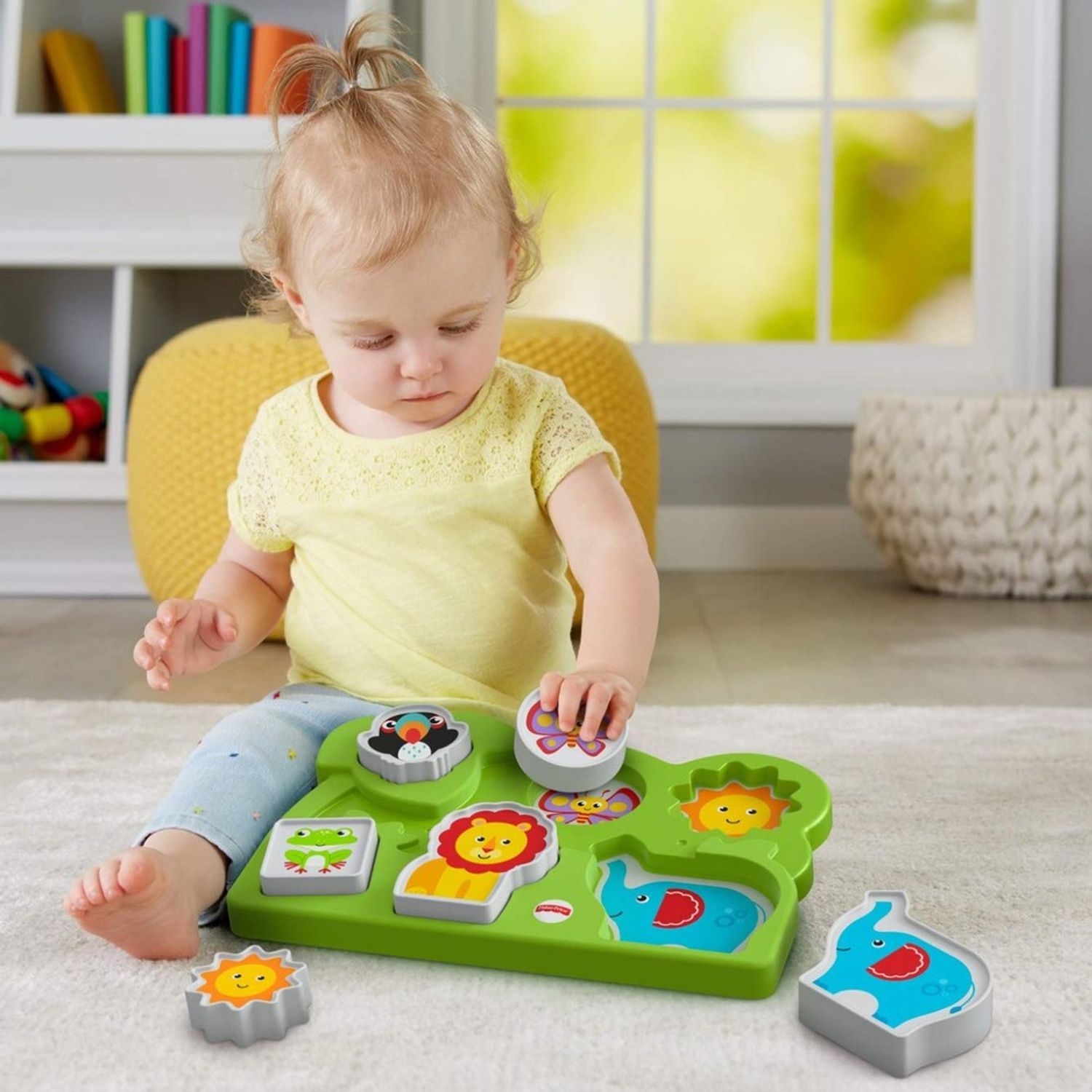 FISHER PRICE PUZZLE CU ANIMALUTE fotografia produsului View 3 L