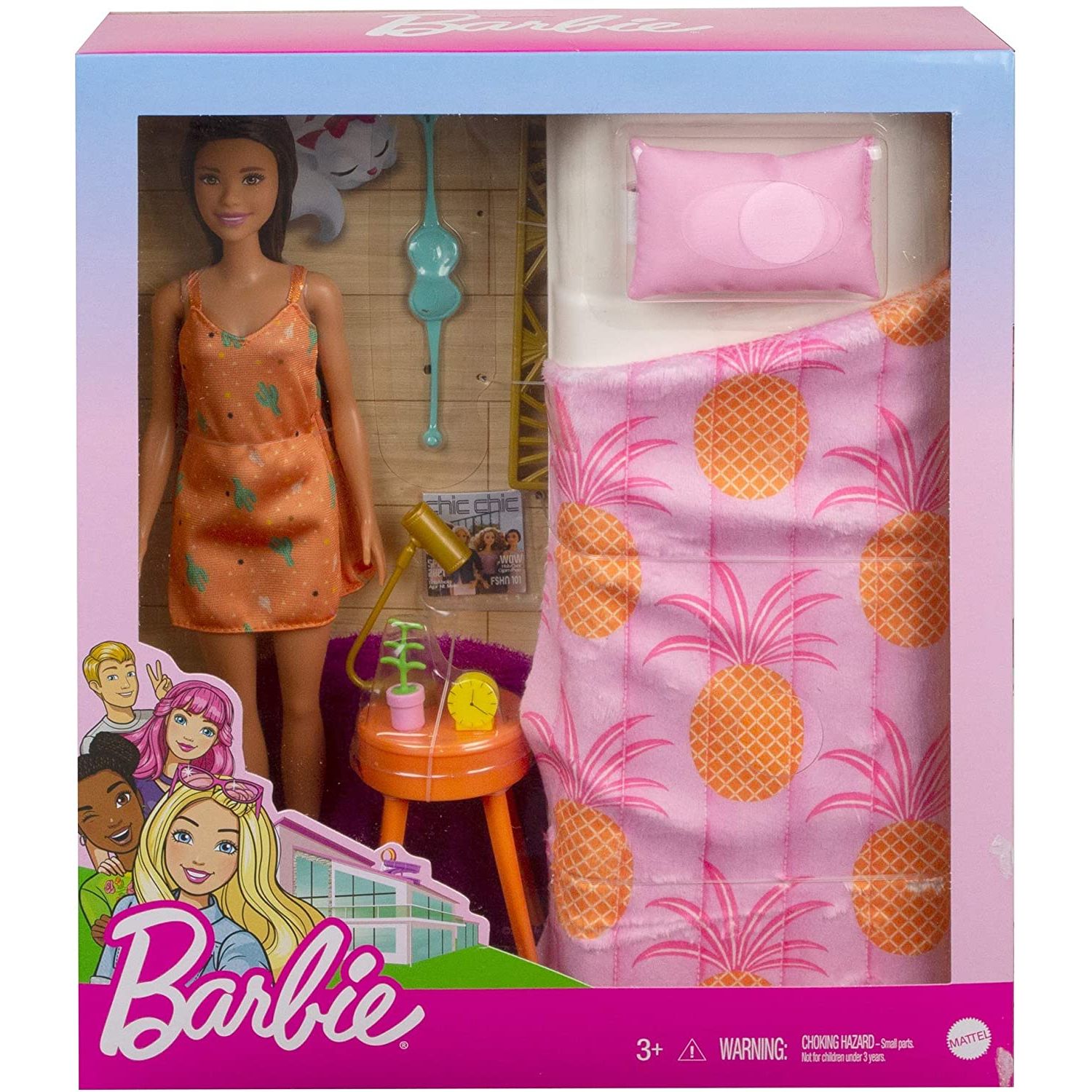 BARBIE PAPUSA SI ACCESORII DORMITOR fotografia produsului