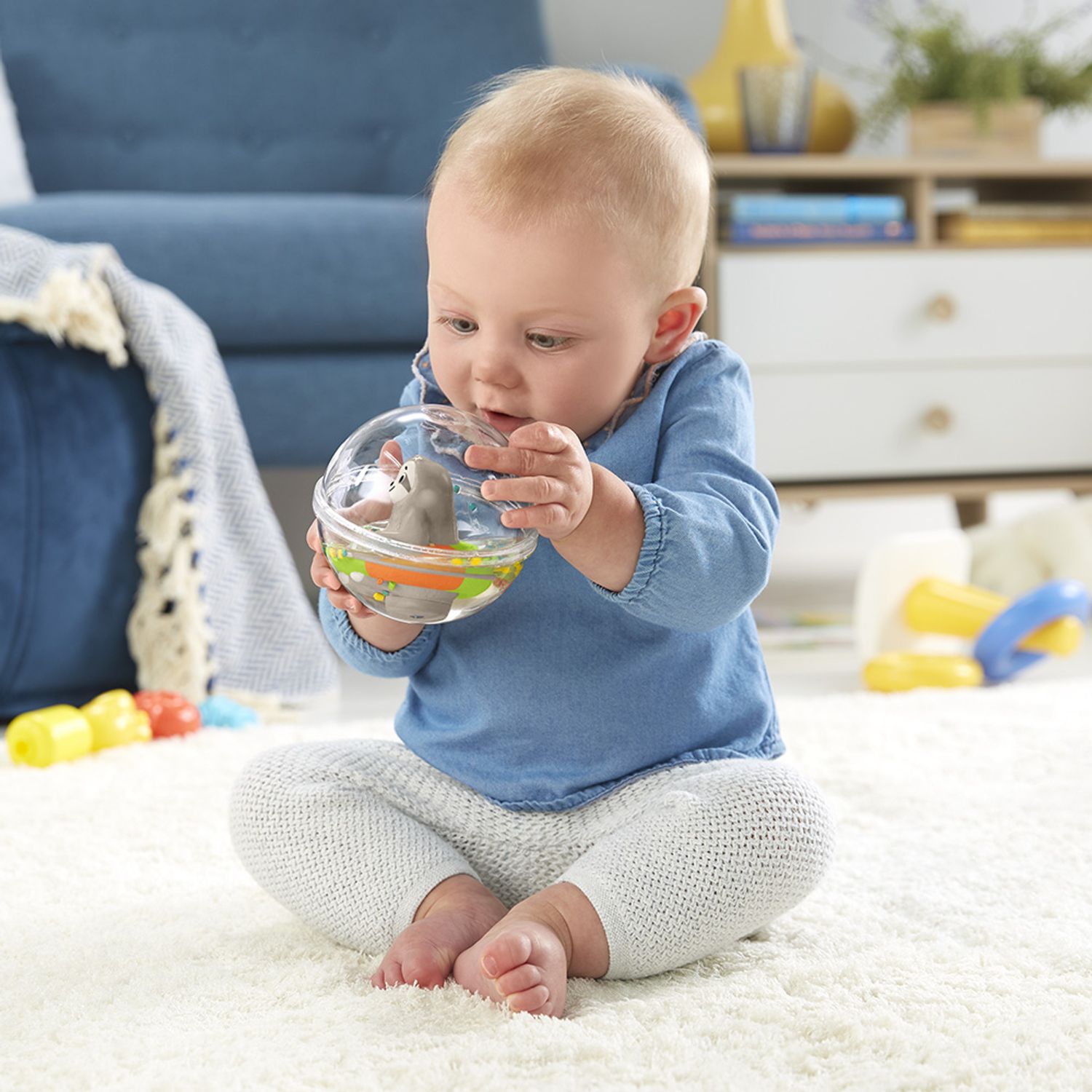 FISHER PRICE GLOB CU ANIMALUTE - LENES fotografia produsului View 4 L