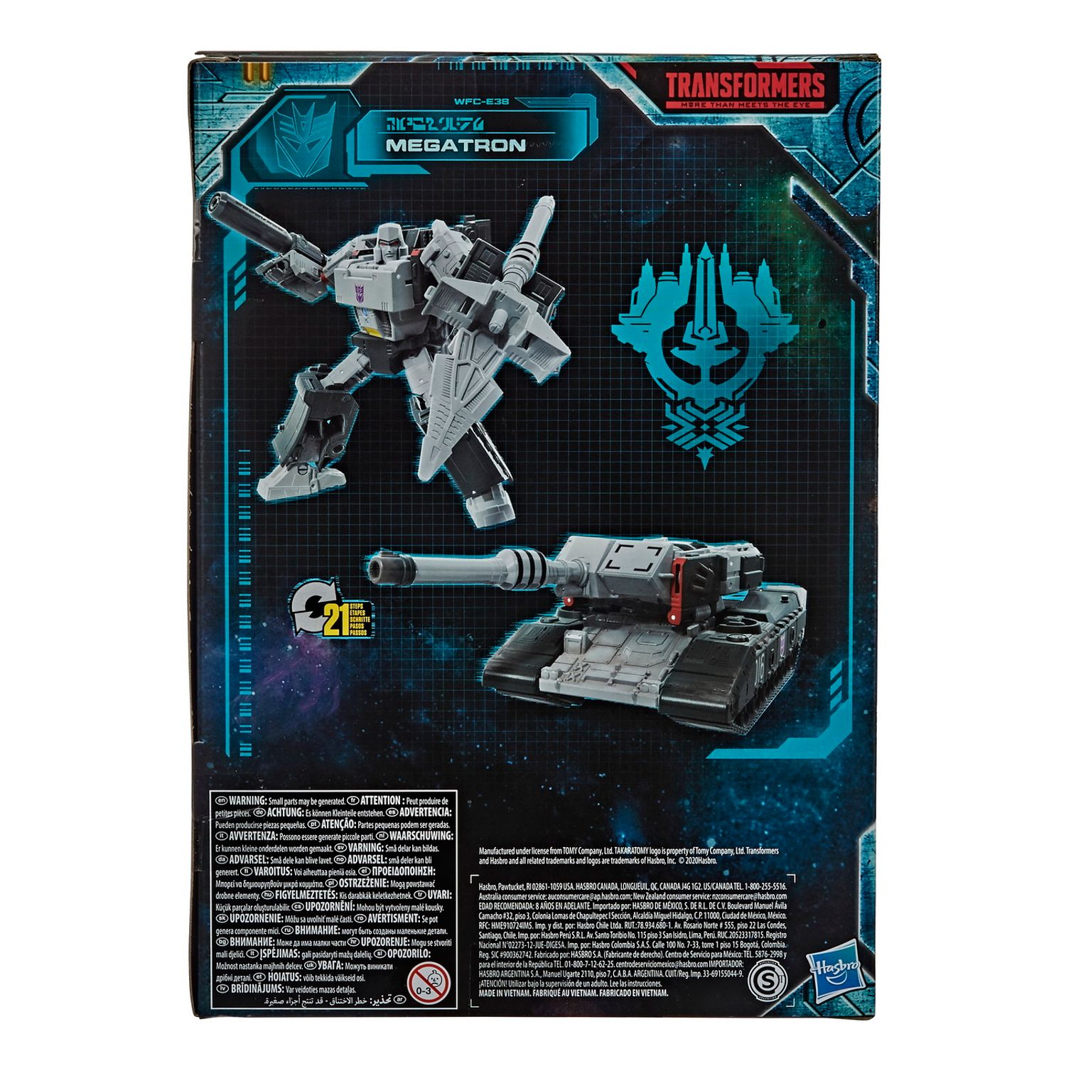 TRASFORMERS GEN WFC ROBOT VOYAGER MEGATRON fotografia produsului View 5 L