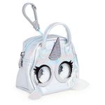 Purse Pets Gentuta Micro Unicorn Argintiu fotografia produsului View 7 S