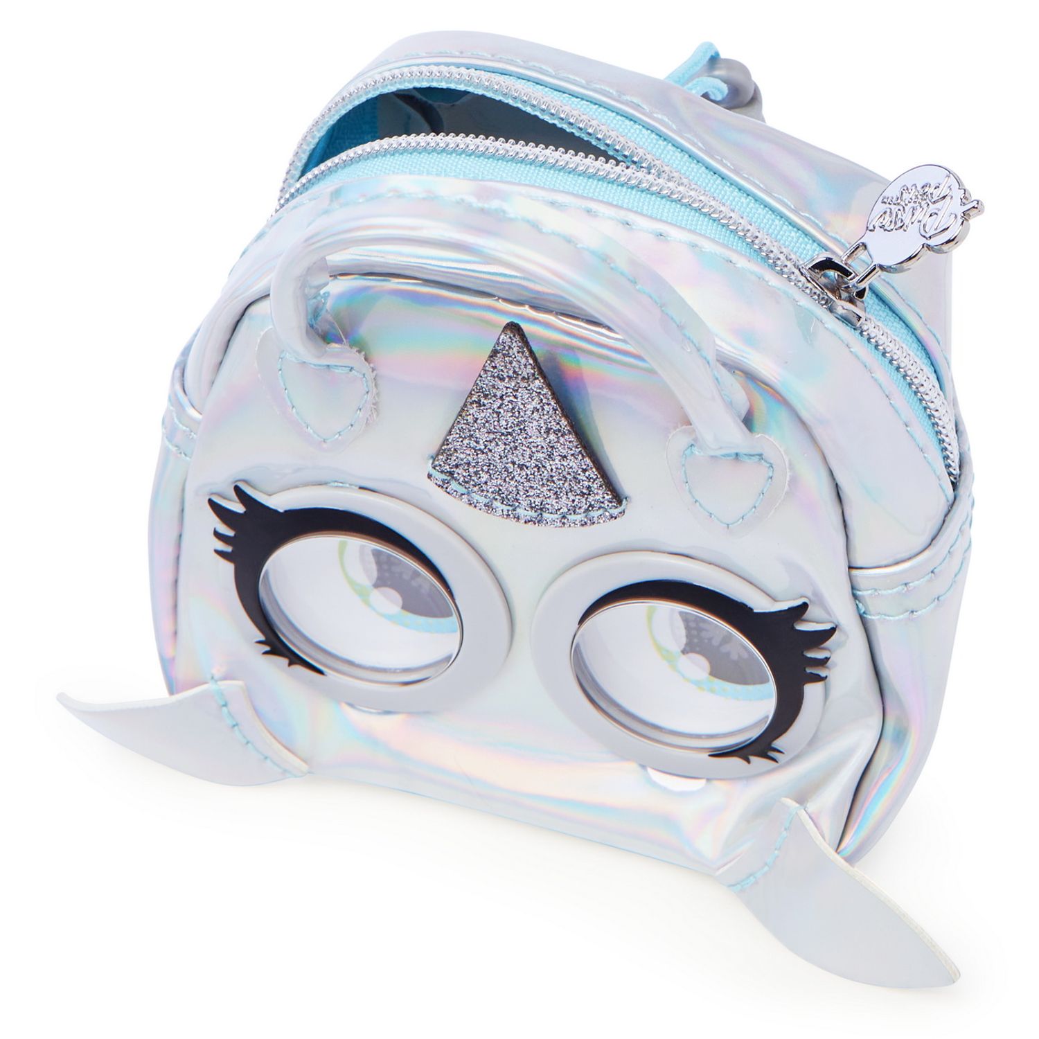 Purse Pets Gentuta Micro Unicorn Argintiu fotografia produsului View 4 L