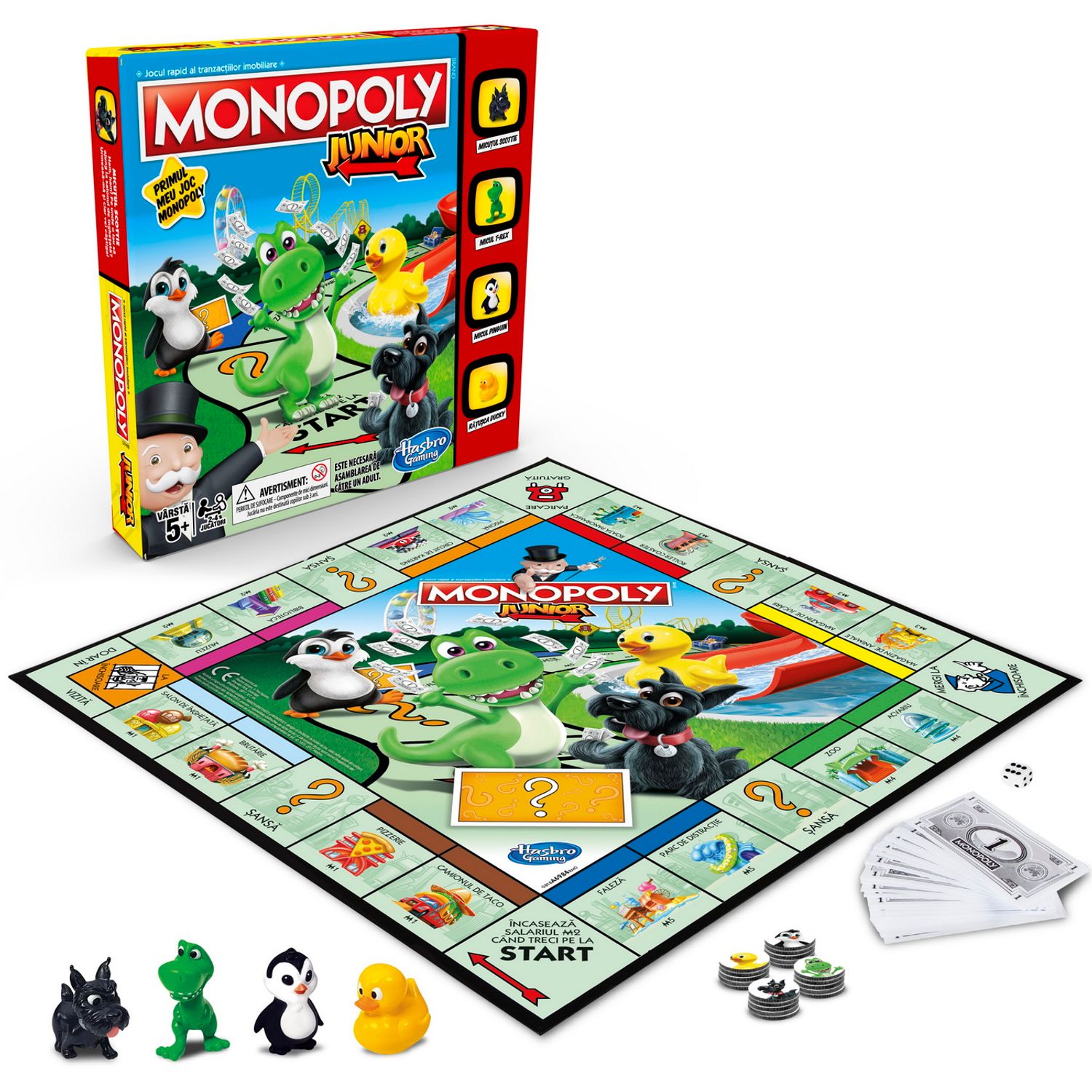 Monopoly Junior Limba Romana fotografia produsului