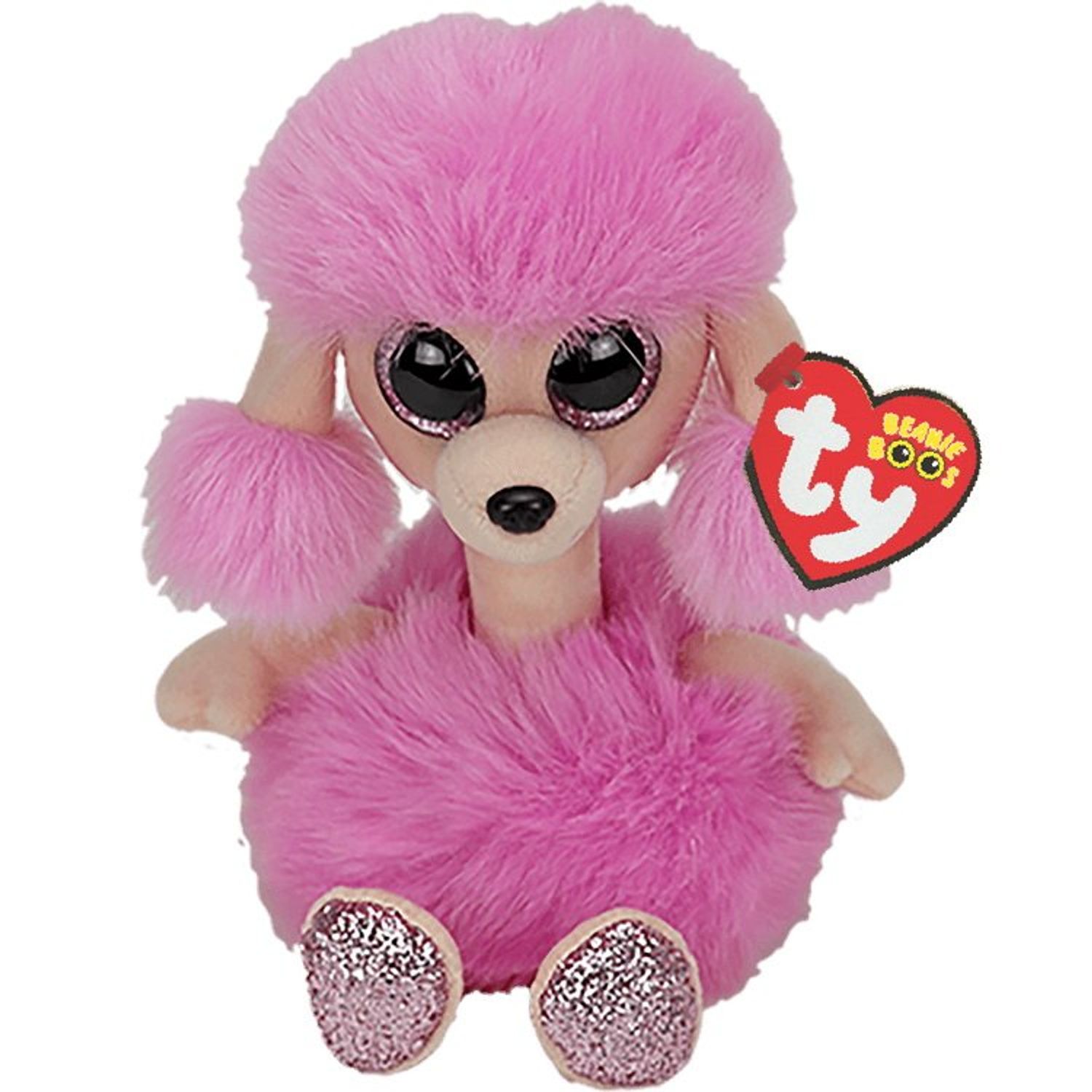 PLUS TY 24CM CAINE POODLE CU GATUL LUNG fotografia produsului