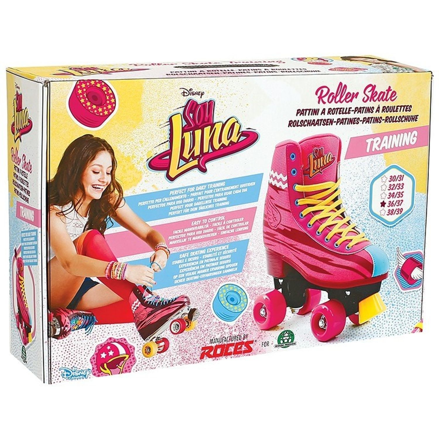 Patine Cu Rotile Training Skate 36 37 Roces fotografia produsului View 3 L