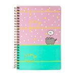 Pusheen Agenda Cu Coperta Efect Metalic 80 File fotografia produsului