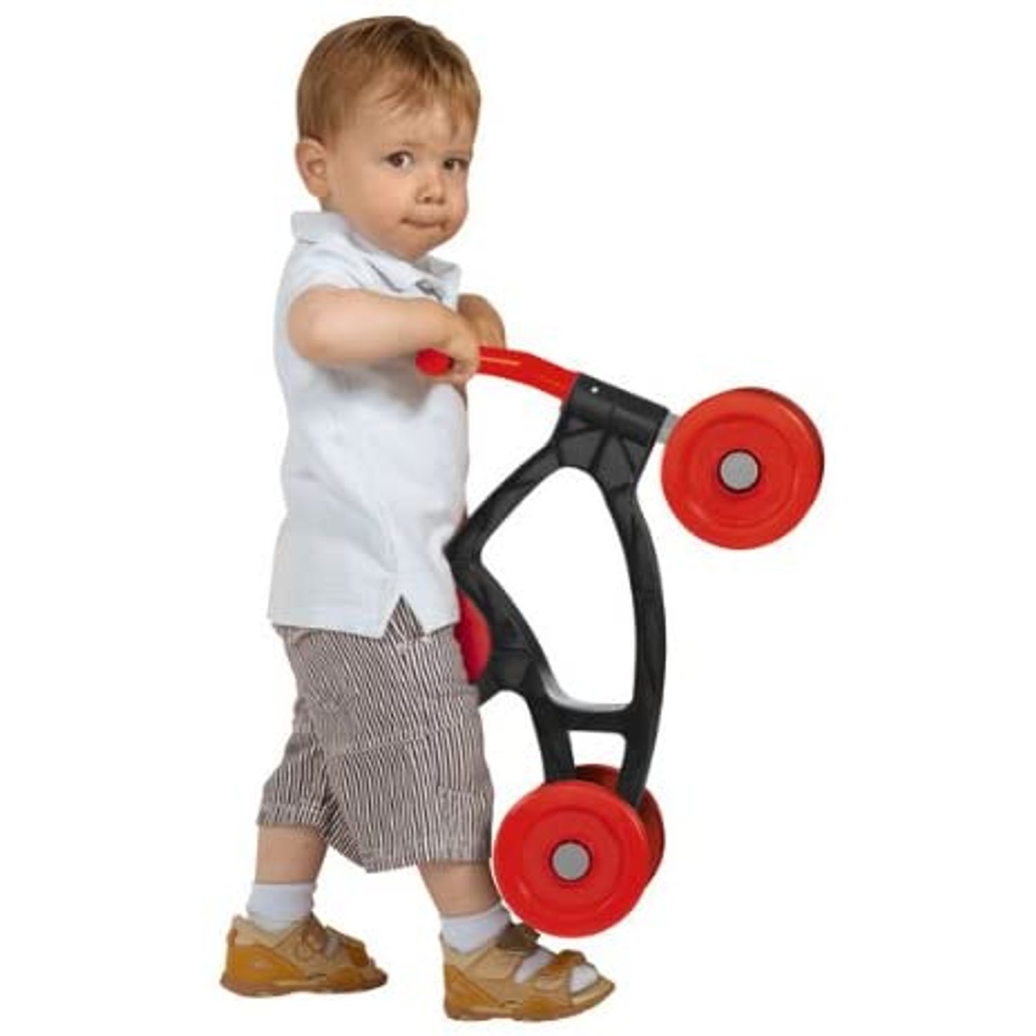 Big Bicicleta Fara Pedale Flippi Black Edition fotografia produsului View 3 L