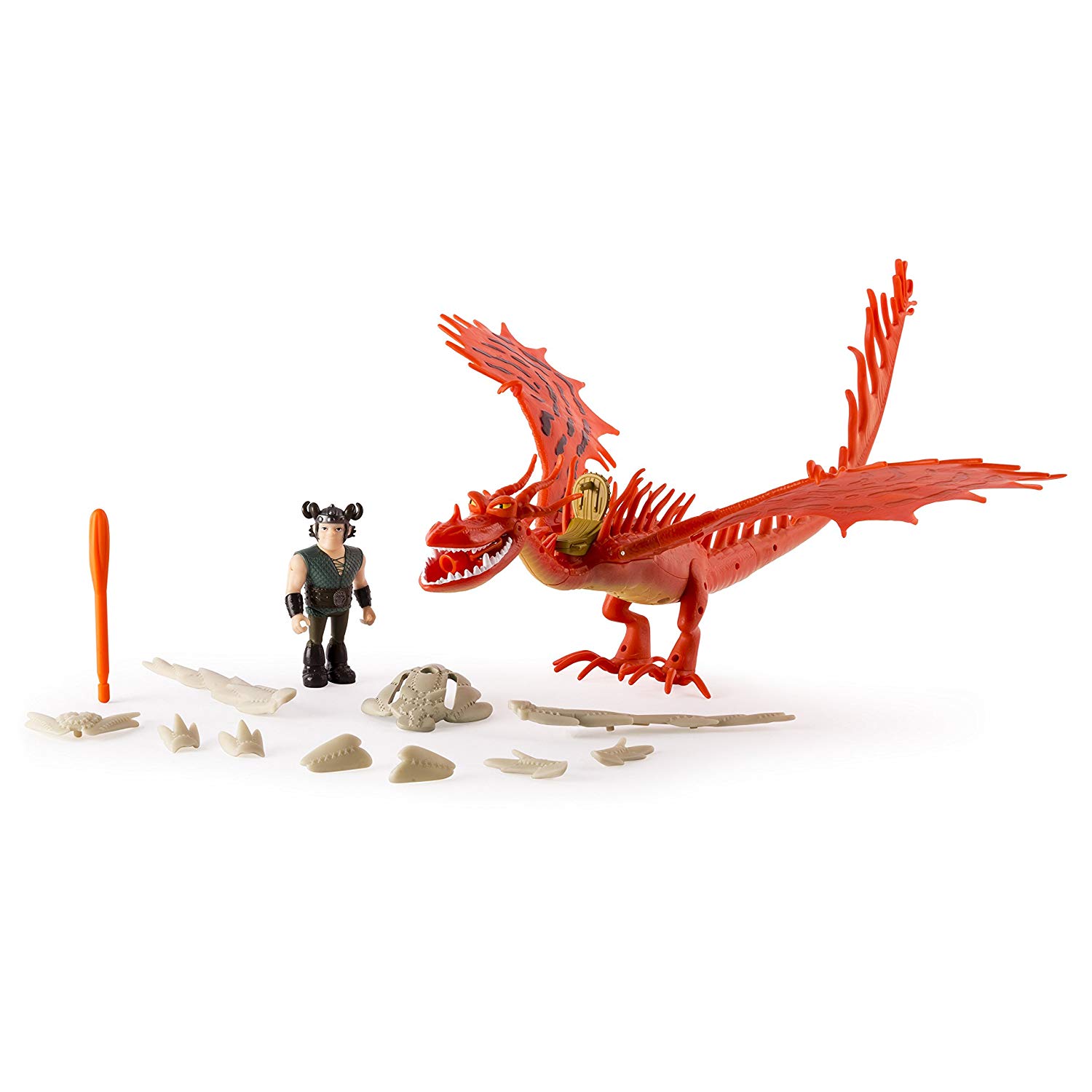 Set Dragon Cu Armura Hookfang Si Snotlout fotografia produsului View 3 L