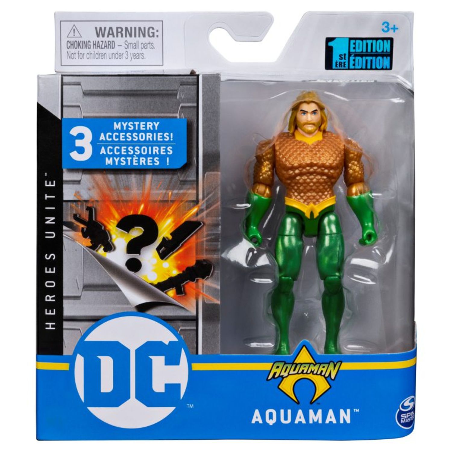 Figurina Aquaman 10Cm Flexibila Cu Accesorii fotografia produsului