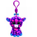 Plus Breloc Ty 8.5Cm Boos Girafa Roz Sky High fotografia produsului