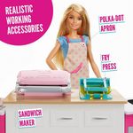 Papusa Barbie Cu Set De Joaca Bucatarie fotografia produsului View 4 S