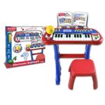 Bontempi Orga Electronica Cu Microfon Si Scaun Rosie fotografia produsului View 4 S