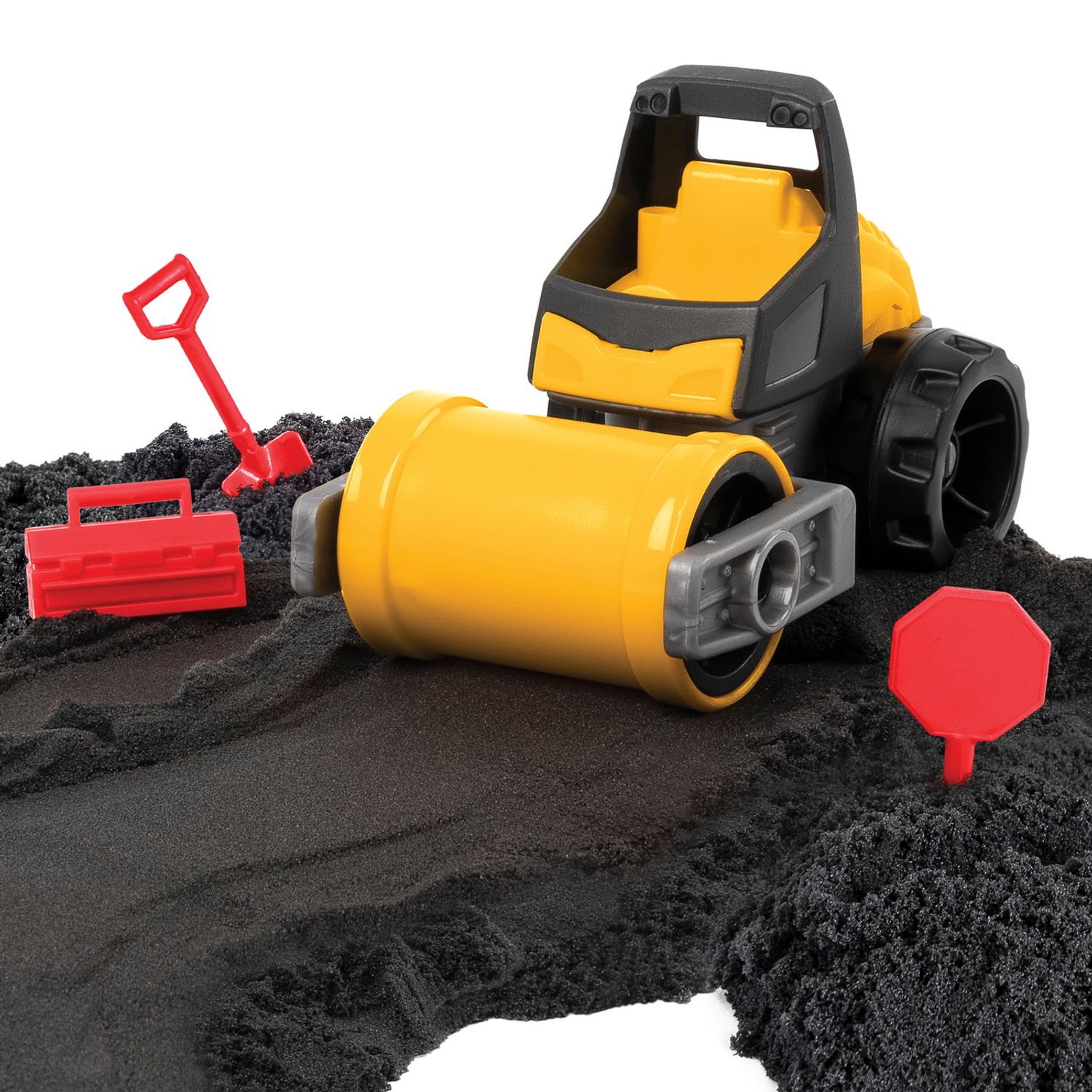 Kinetic Sand Set Constructii Asfalteaza Si Niveleaza fotografia produsului View 8 L