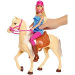 Barbie Set Papusa Cu Cal fotografia produsului View 2 S