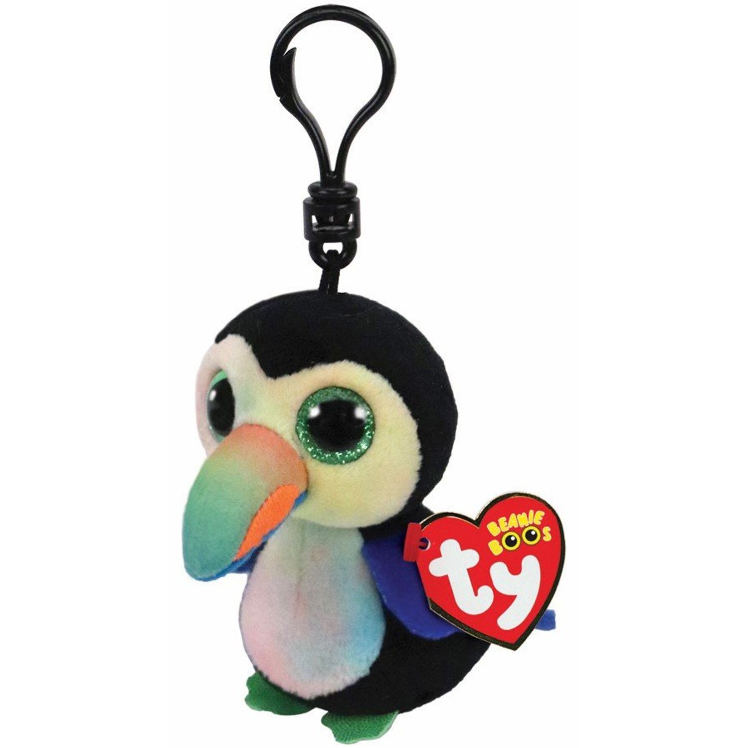 PLUS BRELOC TY 8.5CM BOOS BEAKS PASAREA TUCAN fotografia produsului