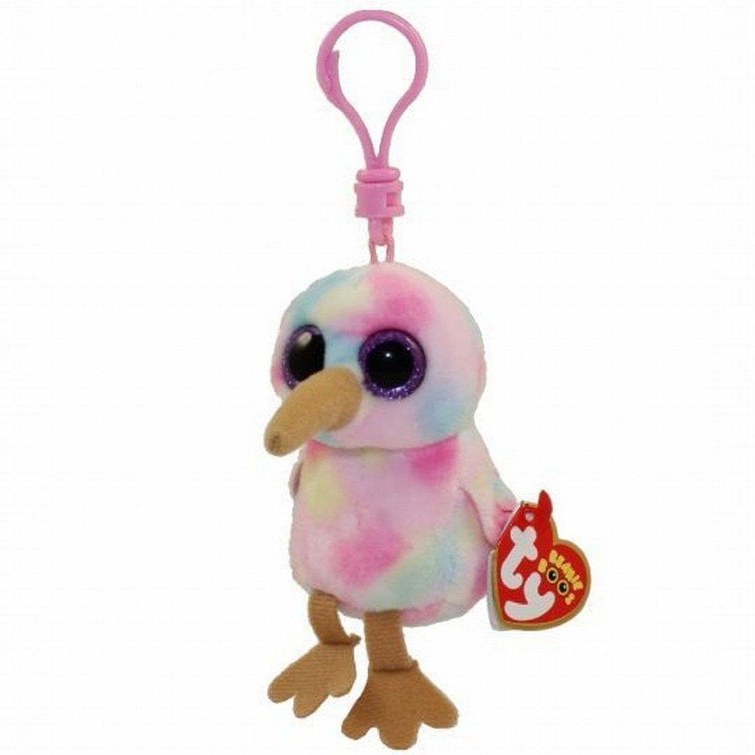 Plus Breloc Ty 8.5Cm Boos Pasarea Kiwi fotografia produsului
