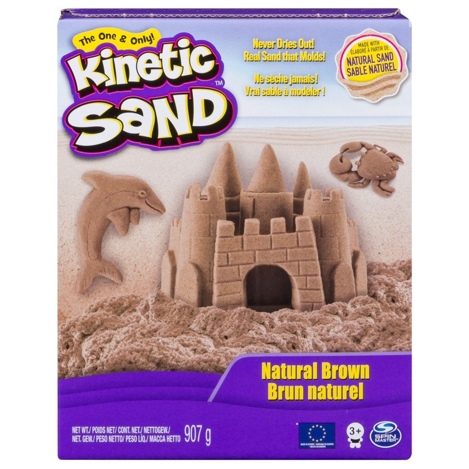 Kinetic Sand Culoare Naturala fotografia produsului