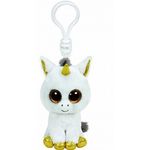 Plus Breloc Ty 8.5Cm Boos Unicorn Alb Pegasus fotografia produsului
