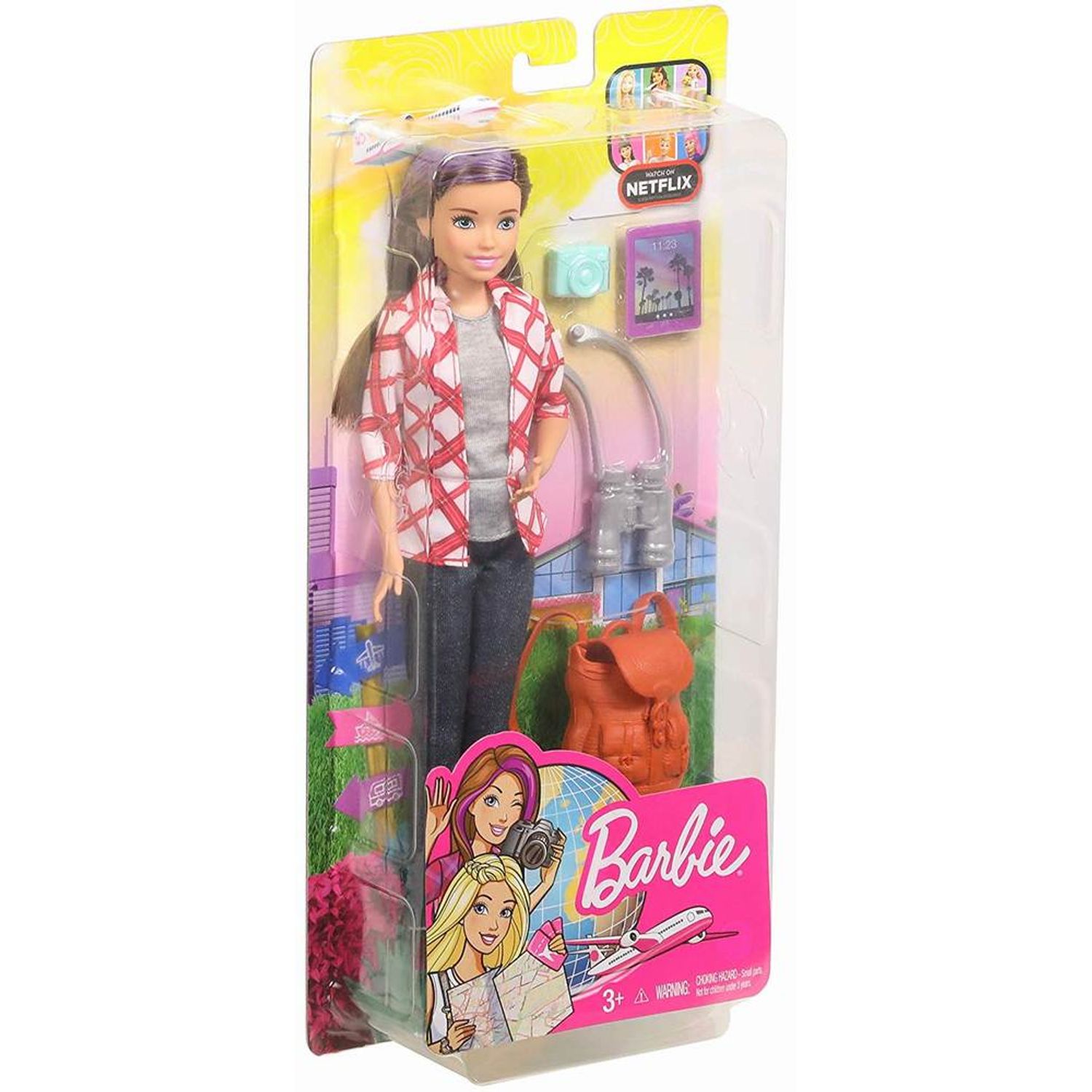 Papusa Barbie Travel Skipper fotografia produsului View 4 L