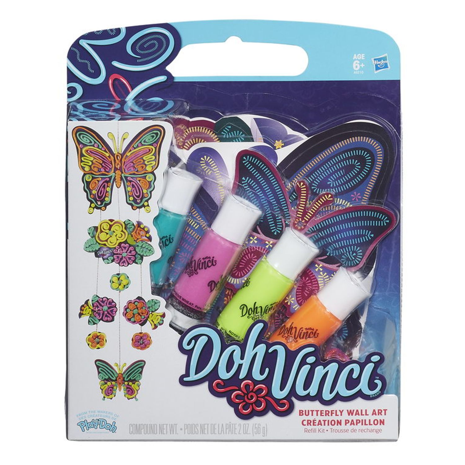 Set Doh Vinci Fluturele Colorat fotografia produsului