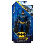 Figurina Batman 15Cm Cu Costum Albastru Metalizat fotografia produsului