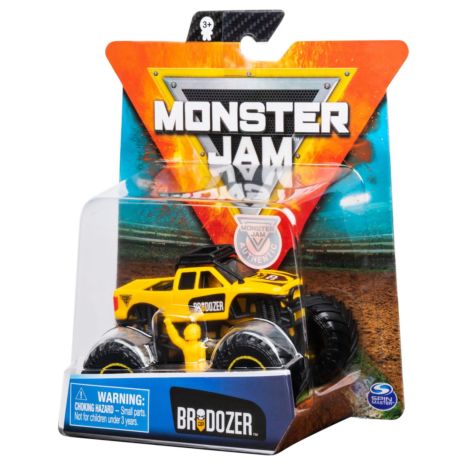 Monster Jam Metalica Brodozer Scara 1 La 64 fotografia produsului