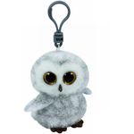 Plus Breloc Ty 8.5Cm Boos Bufnita Alba fotografia produsului