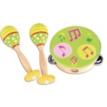 Bontempi Set Maracas Si Tamburina De Lemn fotografia produsului View 2 S