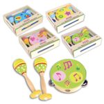 Bontempi Set Maracas Si Tamburina De Lemn fotografia produsului View 5 S