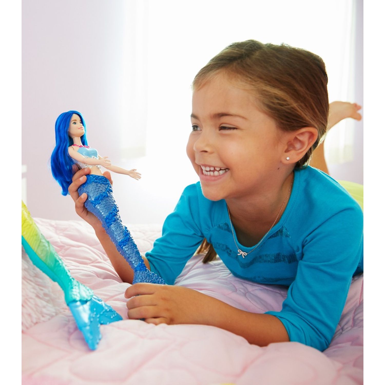 Barbie Papusa Dreamtopia Sirena Albastra fotografia produsului View 6 L