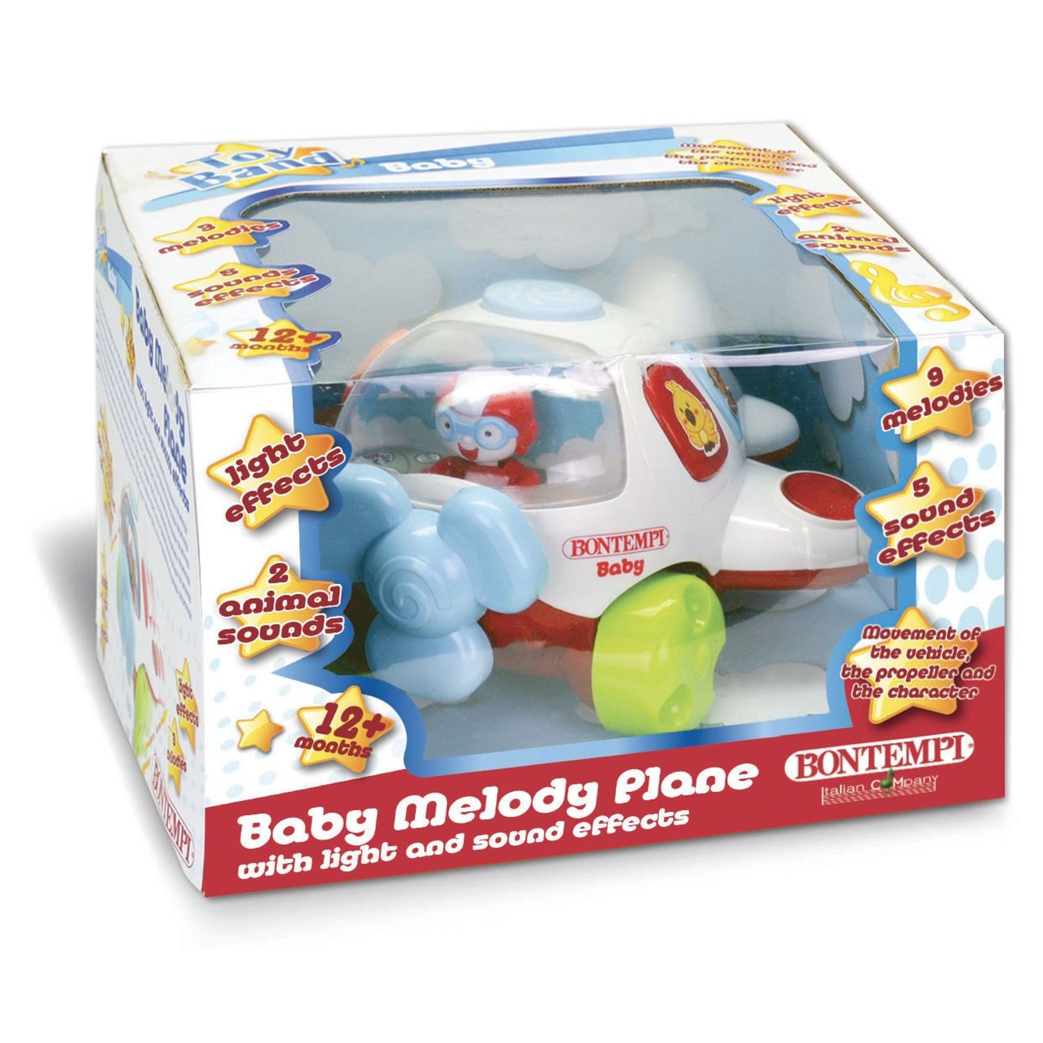Bontempi Avion Muzical Baby fotografia produsului