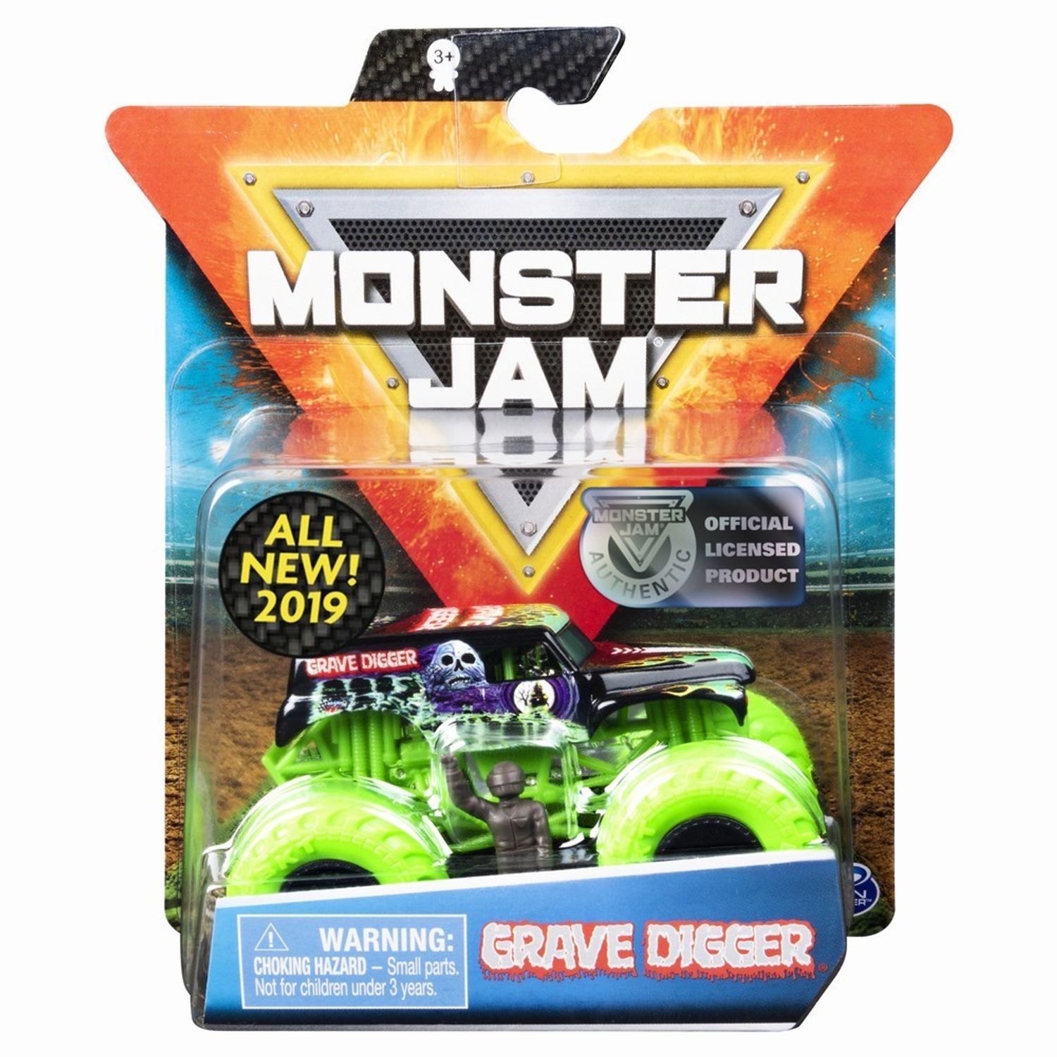 Monster Jam Metalica Grave Digger Scara 1 La 64 fotografia produsului View 3 L