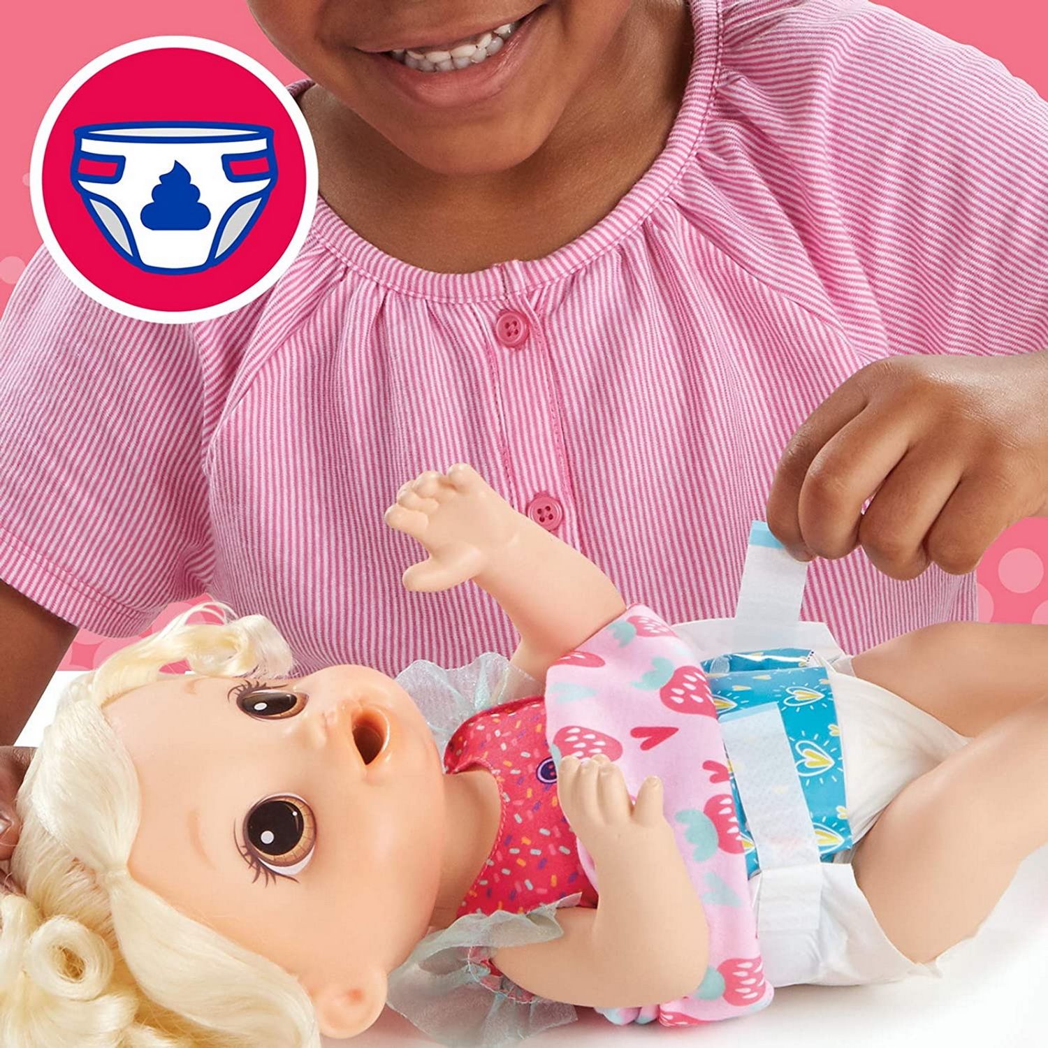 Papusa Baby Alive Cu Mixer Pentru Capsuni fotografia produsului View 8 L