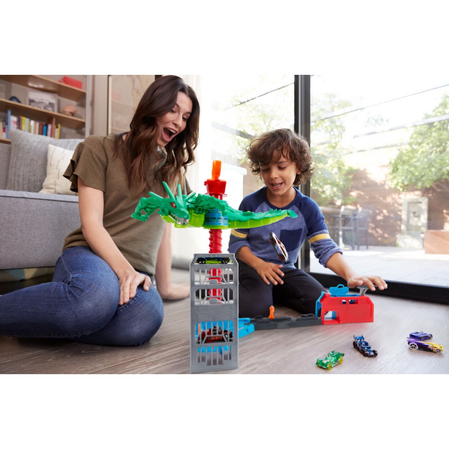 Hot Wheels Set De Joaca Atacul Dragonului fotografia produsului View 4 L