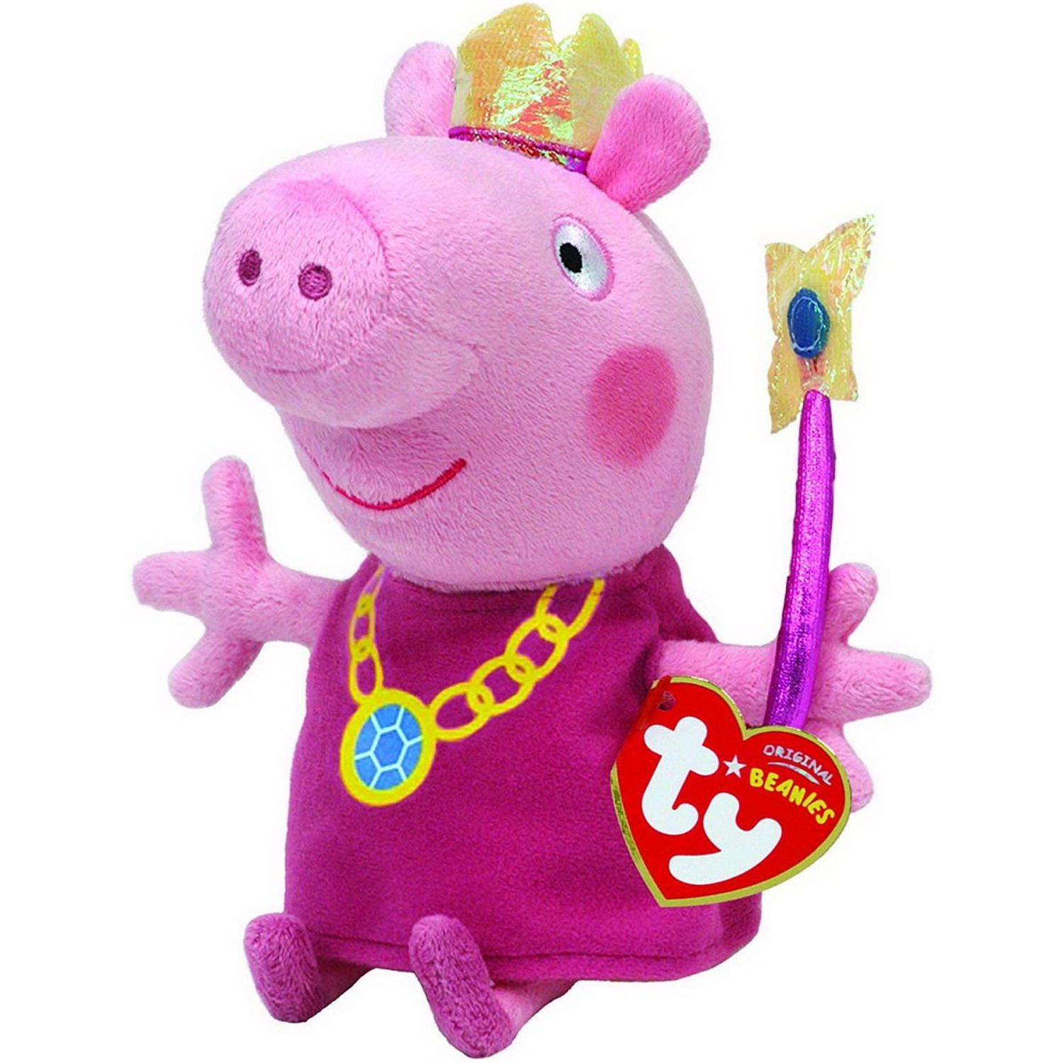 Plus Ty 15Cm Peppa Pig Printesa fotografia produsului