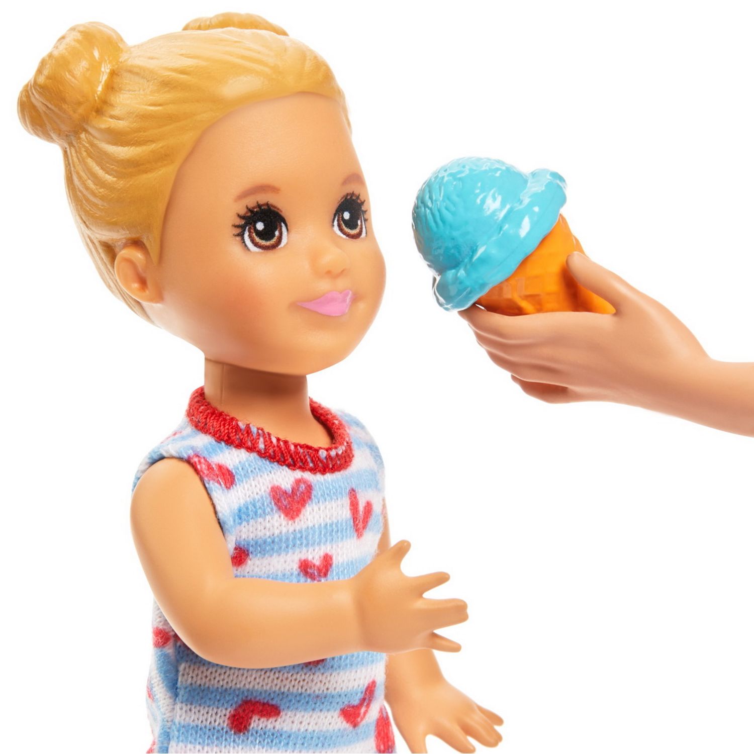 Papusa Barbie Mamica Cu Copilas Si Tricicleta fotografia produsului View 8 L