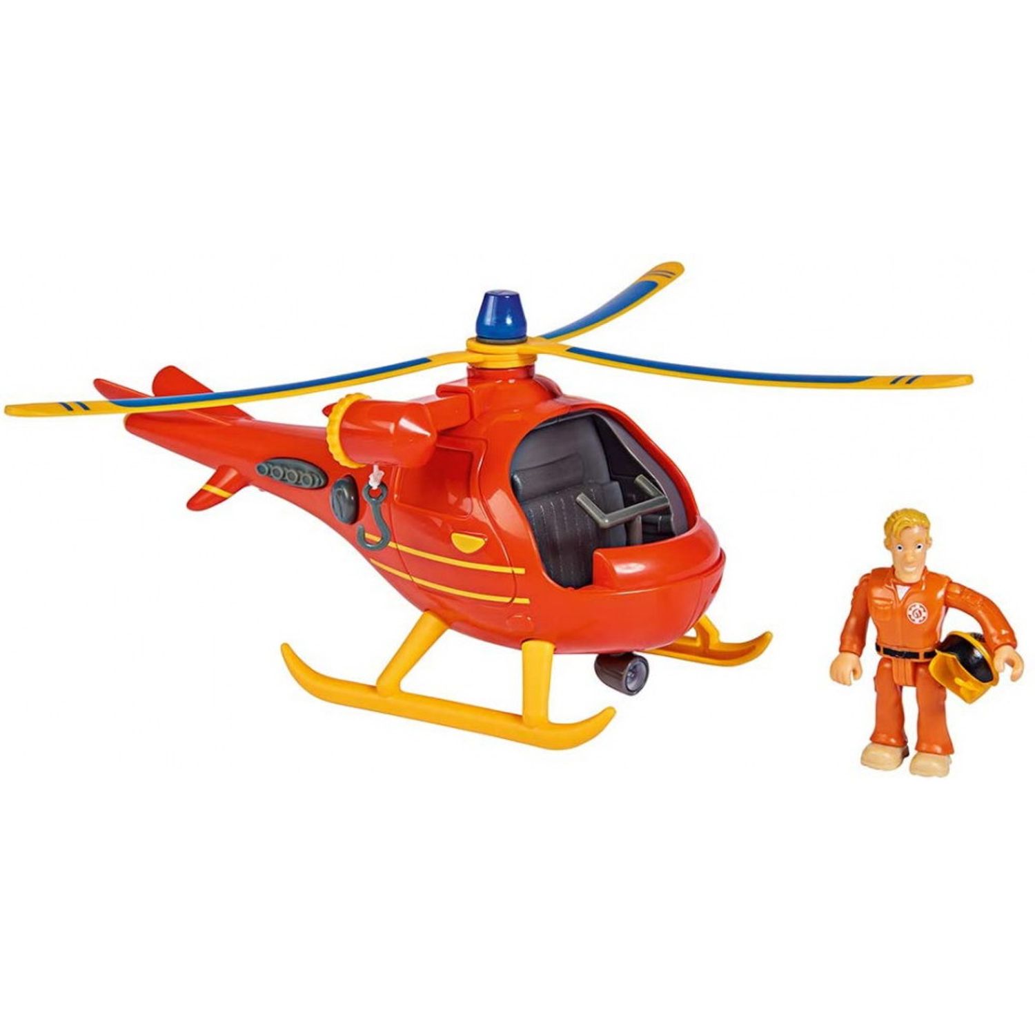 Elicopter Pompierul Sam Wallaby Cu Figurina Si Accesorii fotografia produsului View 3 L