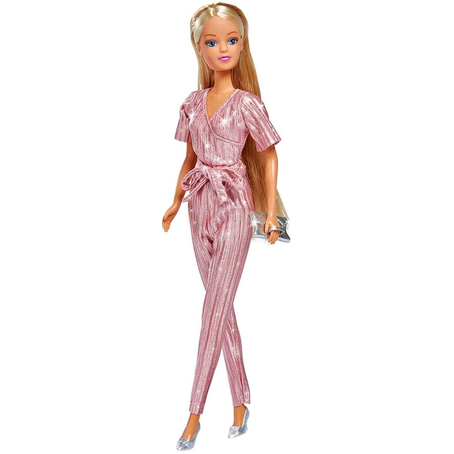 Papusa Steffi Glam Style Cu Hainute Roz fotografia produsului View 2 L
