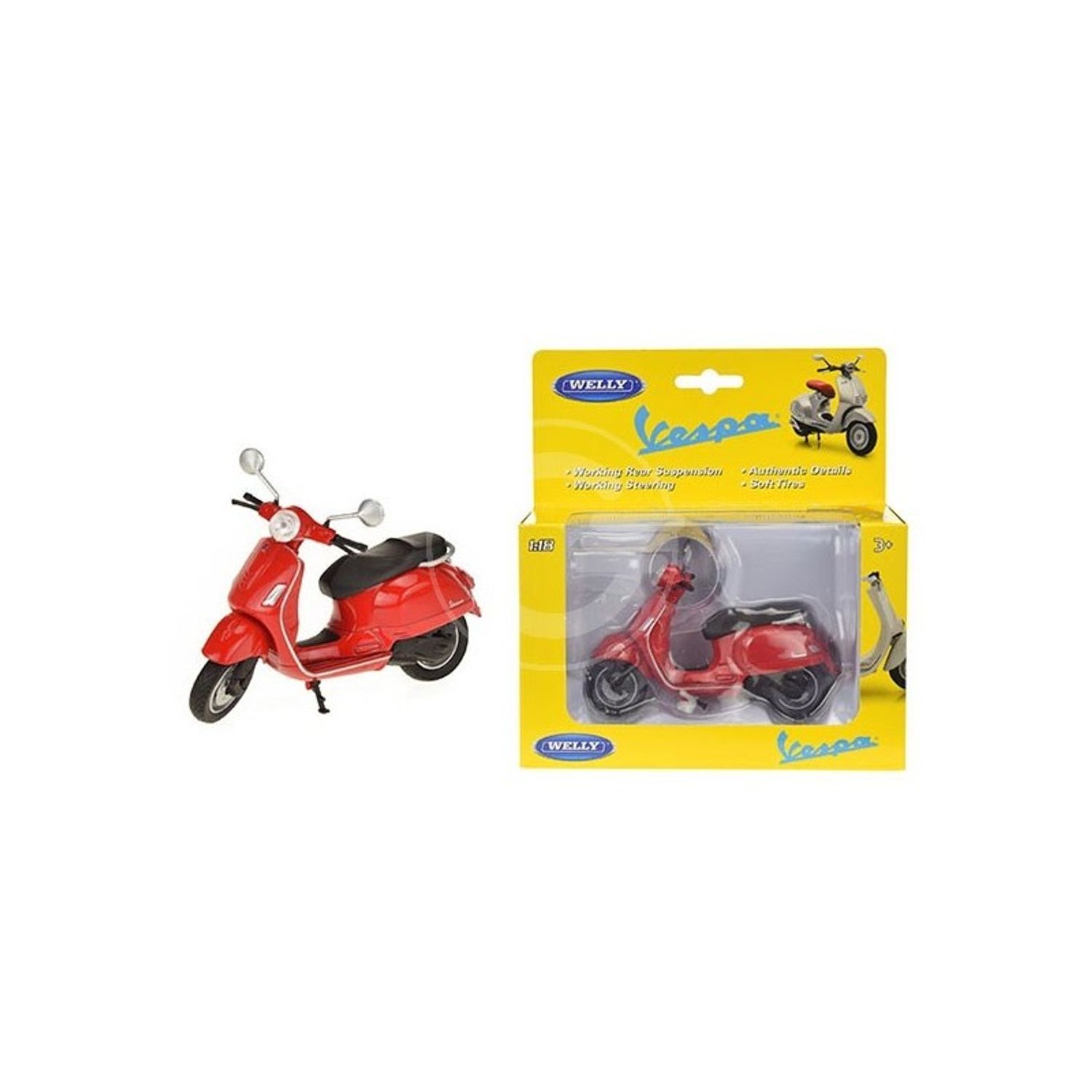 Vespa 2017 Gts 125Cc Scara 1 La 18 fotografia produsului