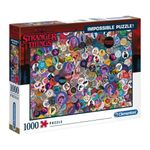 Puzzle Impossible Stranger Things 1000 De Piese Clementoni fotografia produsului