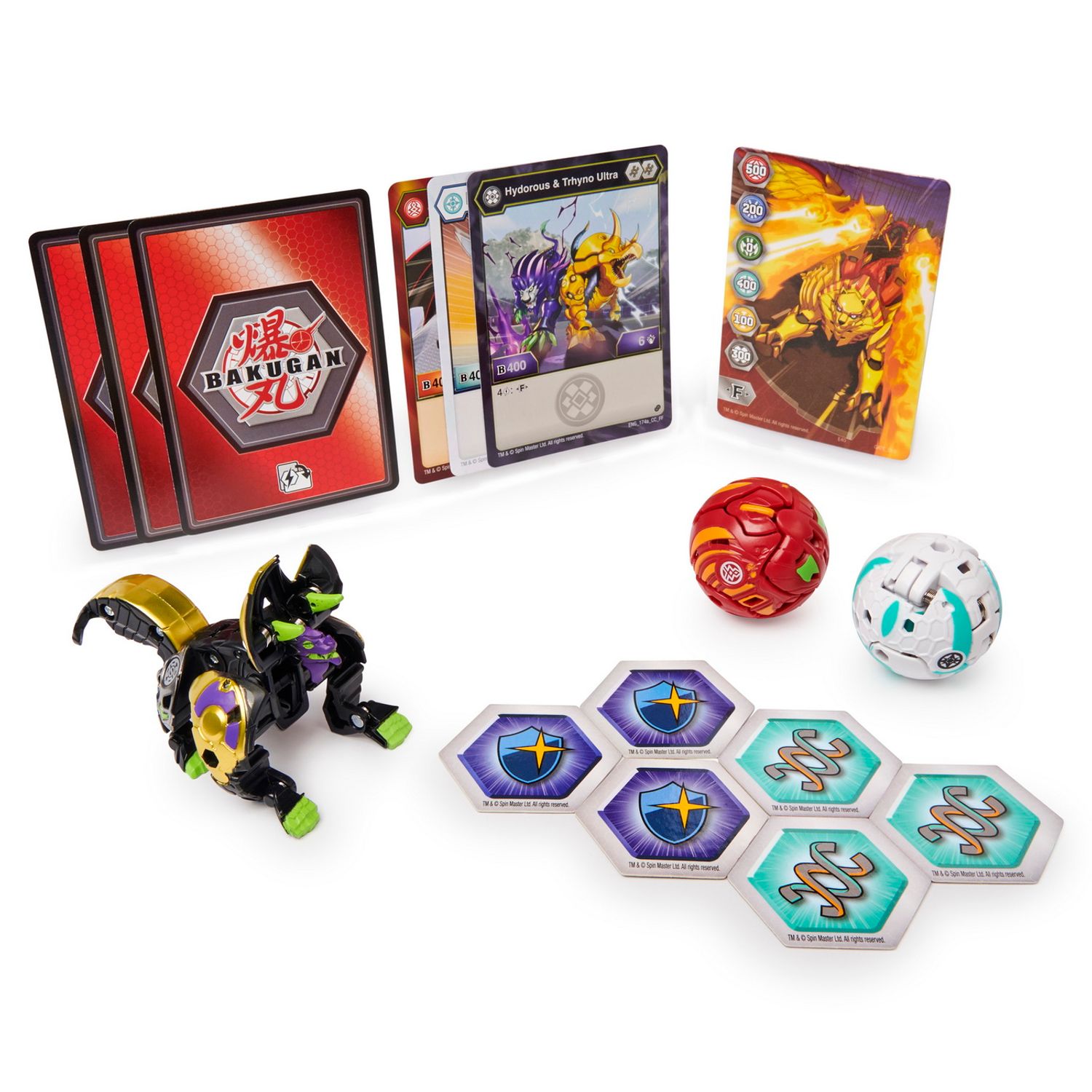 Bakugan S2 Pachet De Start Hydorous Trhyno Ultra fotografia produsului View 2 L