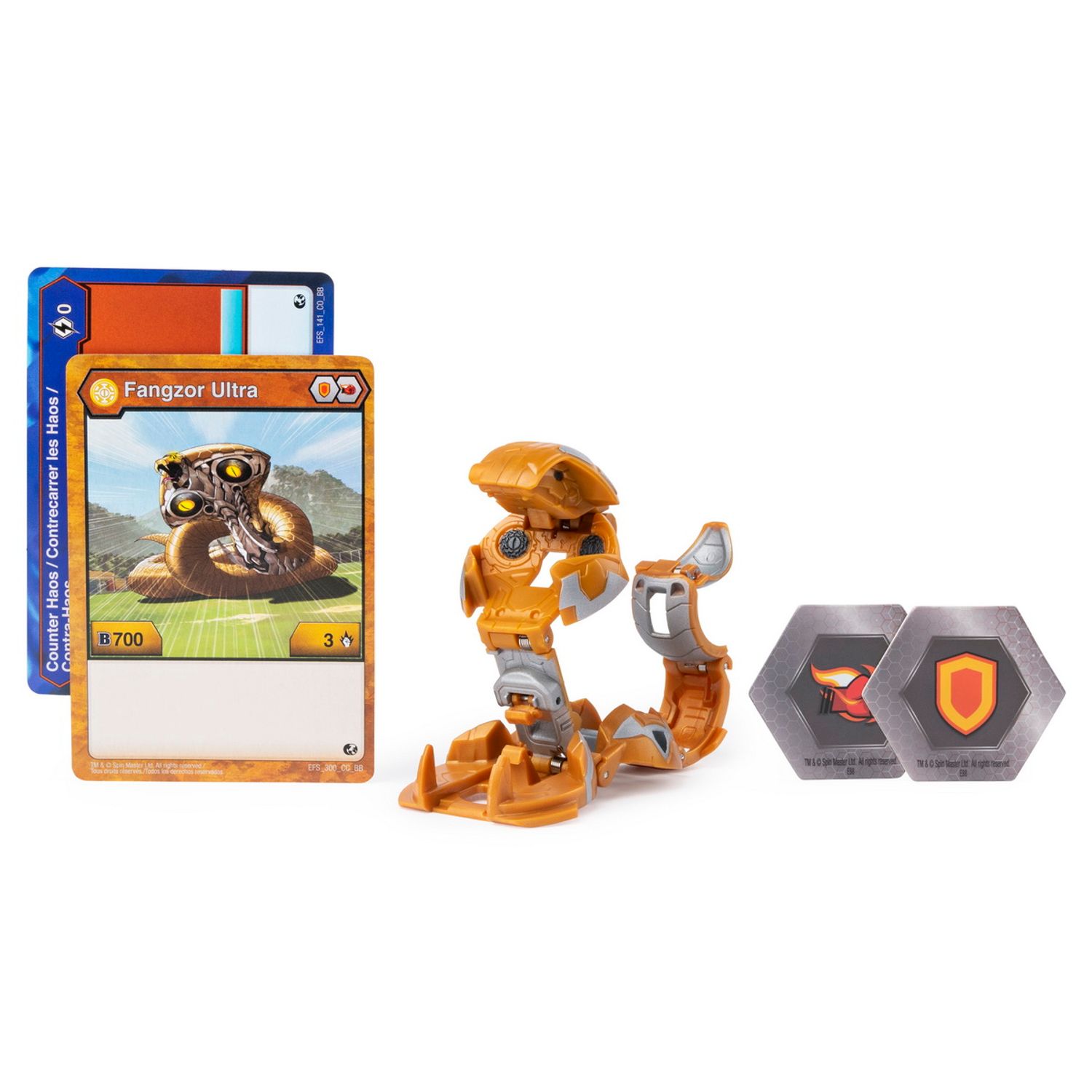 Bakugan Bila Ultra Haos Aurelus Fangzor fotografia produsului View 2 L