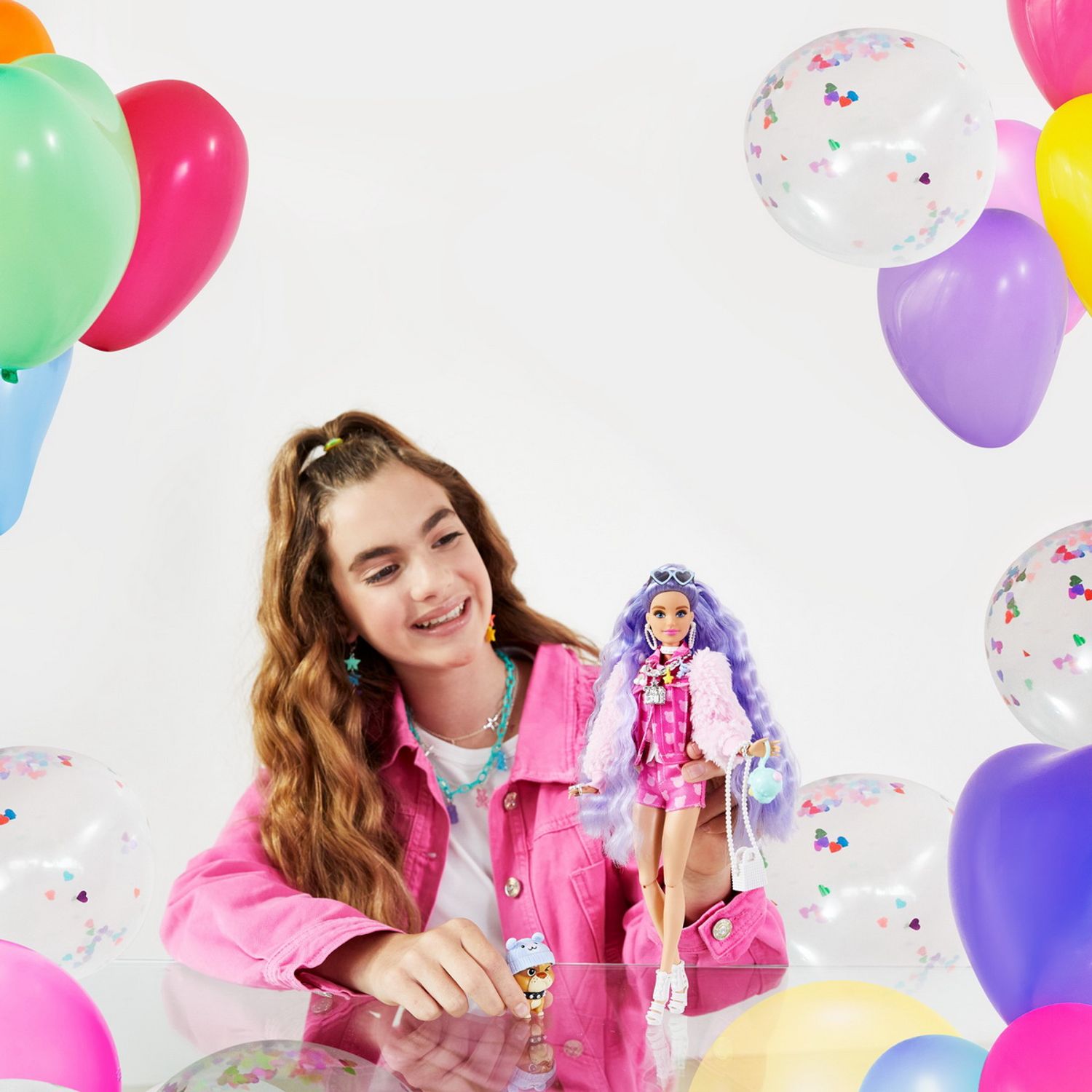 Barbie Extra Style Par Creponat fotografia produsului View 4 L