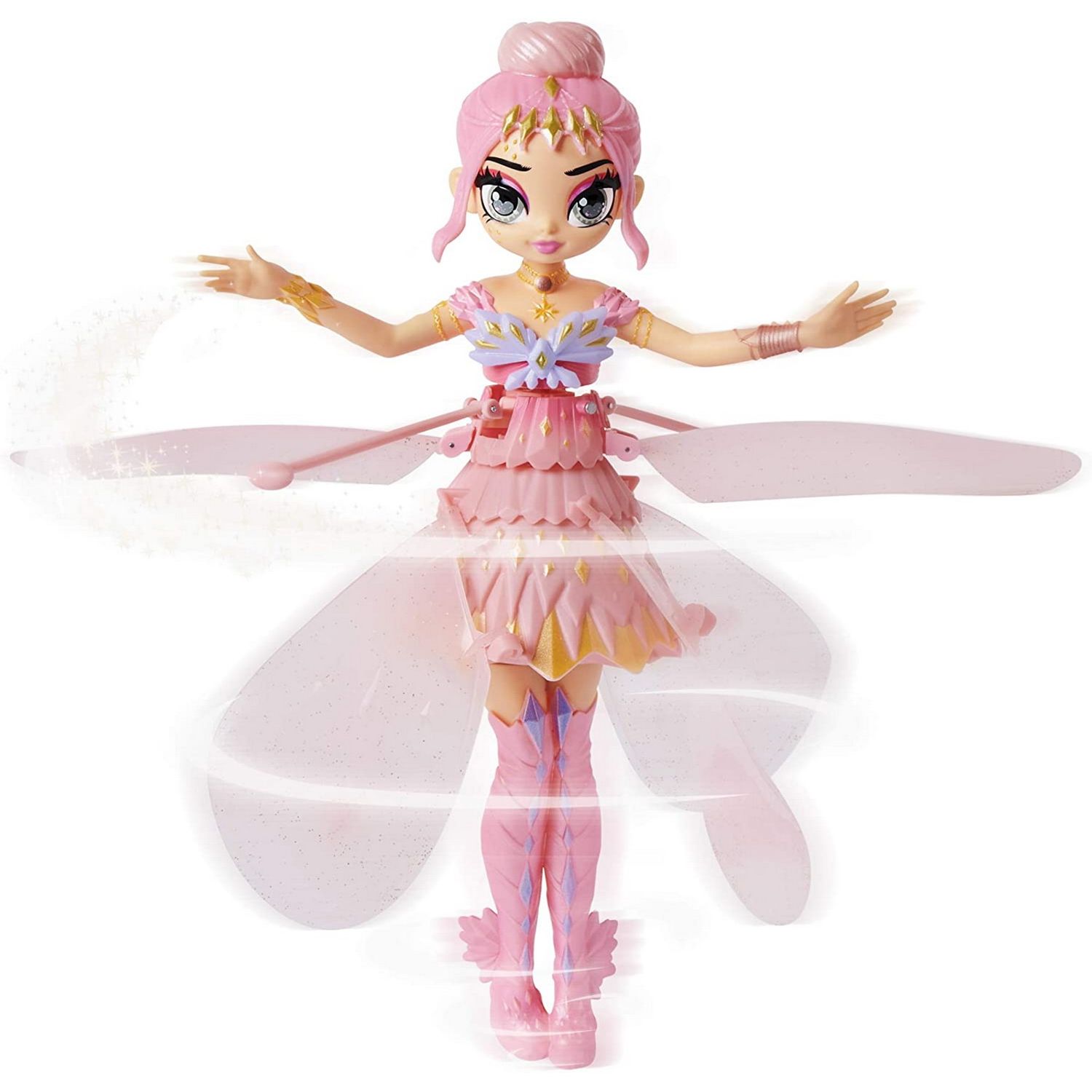 PIXIE PAPUSA ZBURATOARE - Roz fotografia produsului View 2 L