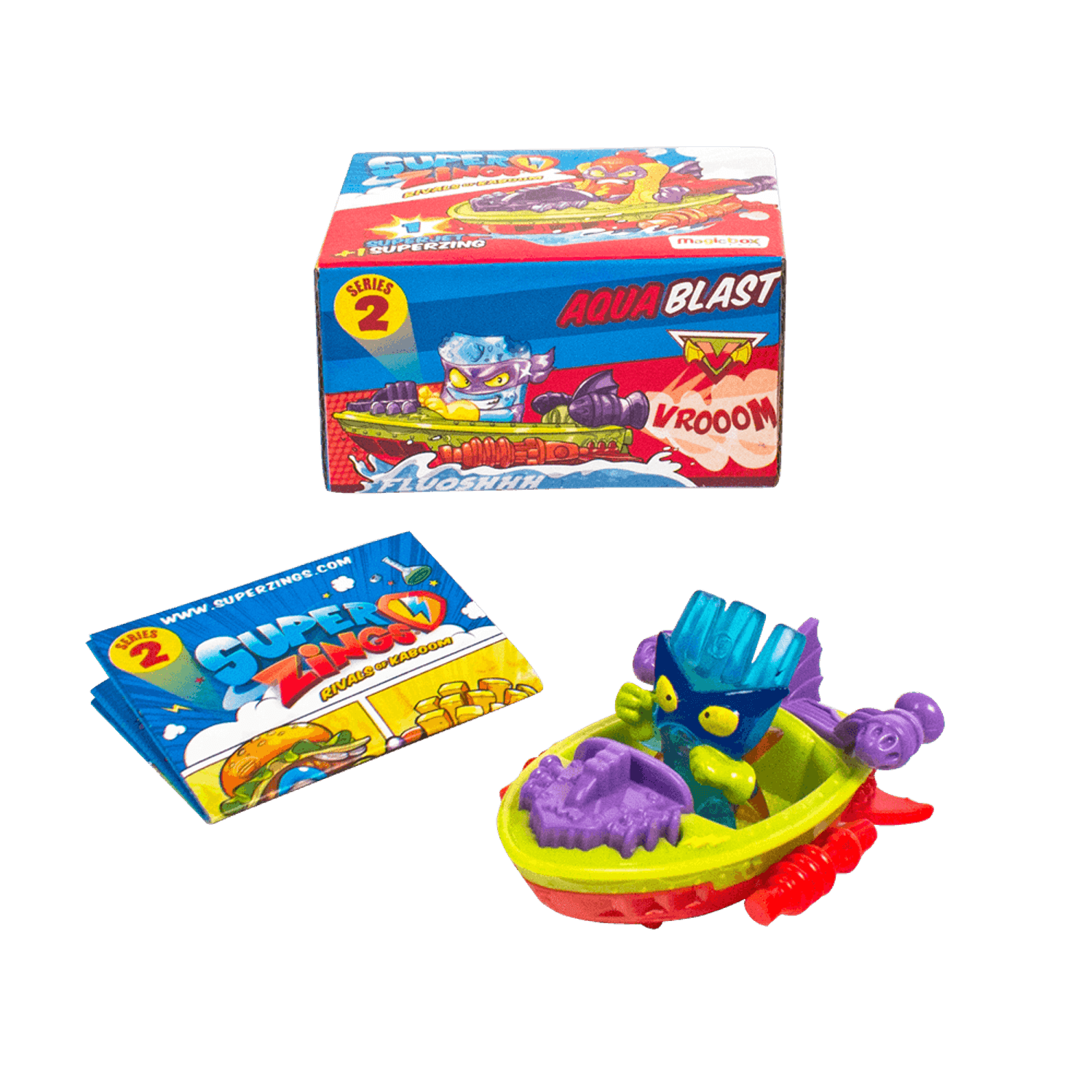 SUPERZINGS II SUPER JET SKI AQUA BLAST ALBASTRU fotografia produsului
