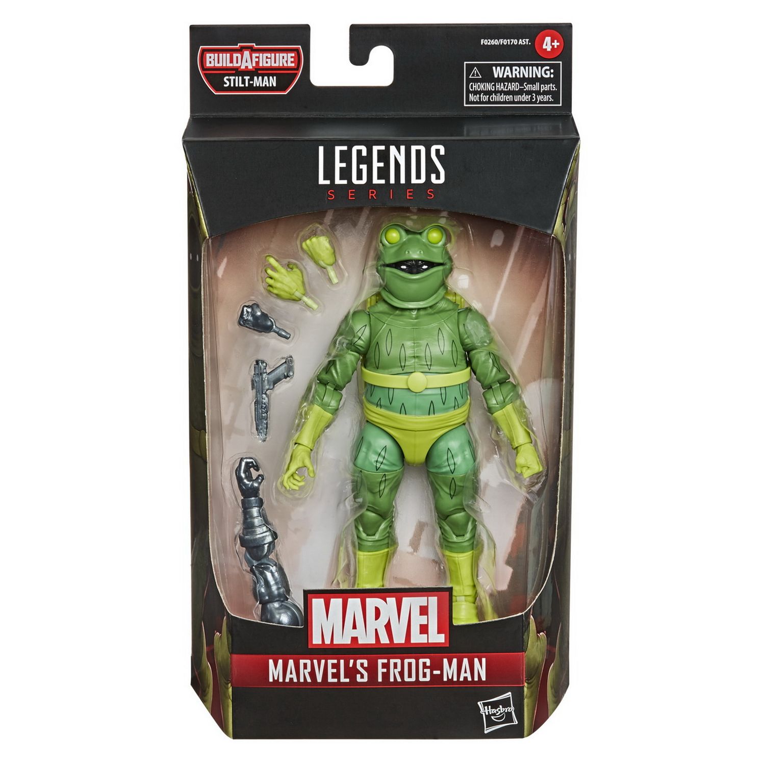 SPIDER-MAN LEGENDS FIGURINA OMUL BROASCA fotografia produsului View 8 L