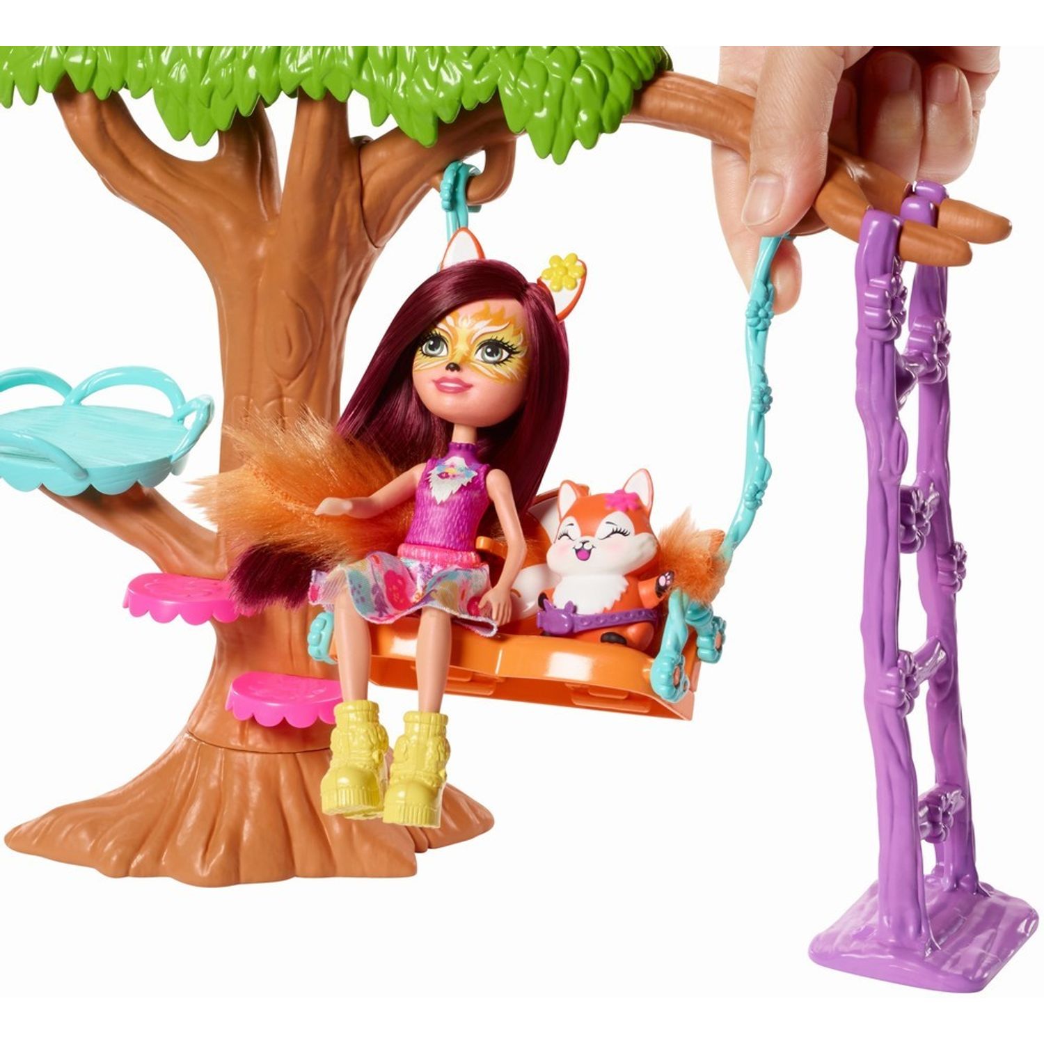 Enchantimals Set Locul De Joaca Din Padure fotografia produsului View 6 L